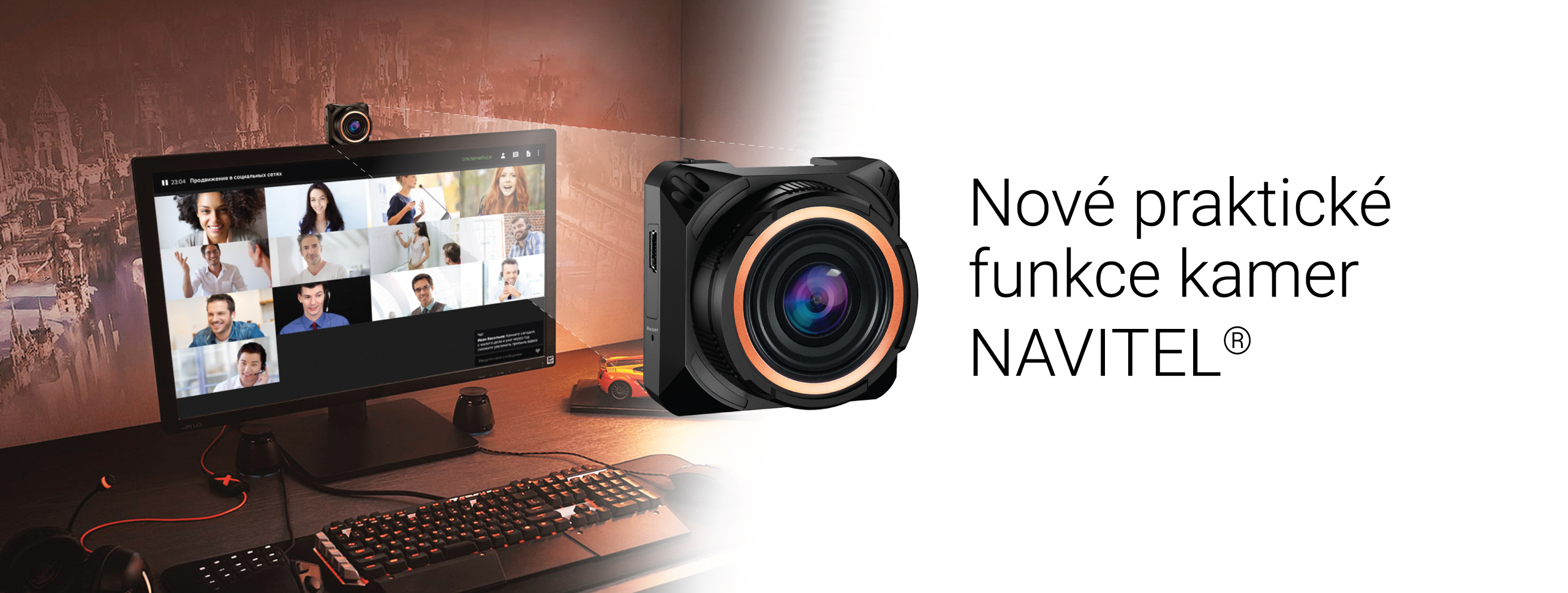 Nové funkce kamer NAVITEL