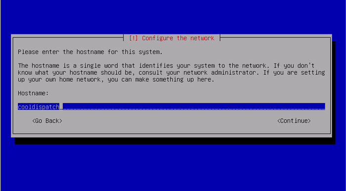Server setting 05