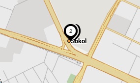 Show all objects on the map